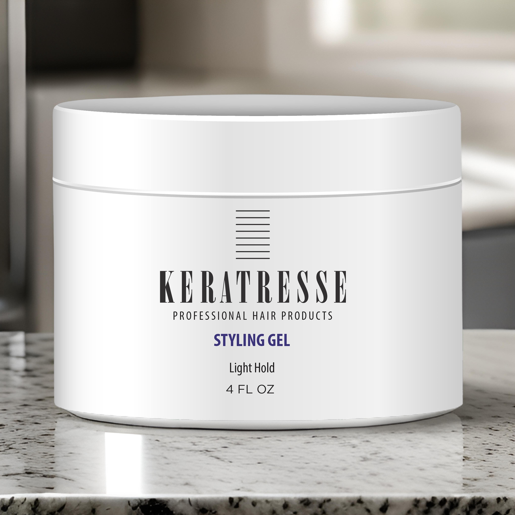 Keratresse Hair Styling Gel - Strong Hold