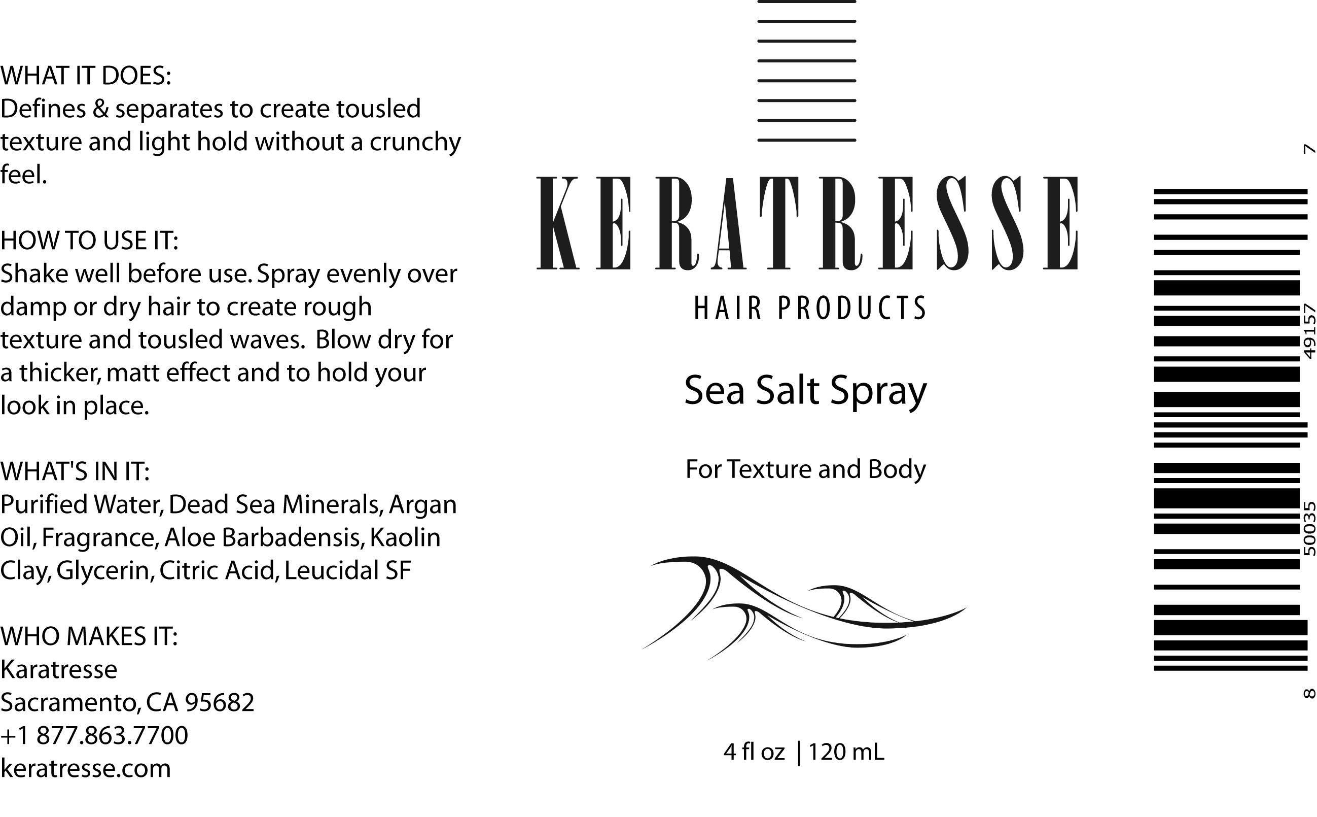 Keratresse Sea Salt Spray